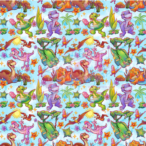 Printed Vinyl - Land Dinosaurs | Printed Vinyl from The Glitter Guy