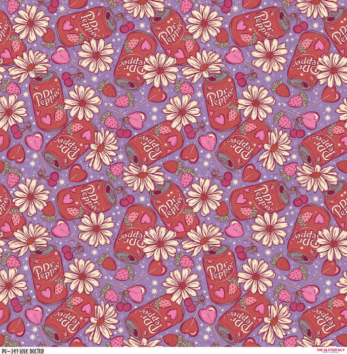 Printed Vinyl - Love Doctor | Printed Vinyl from The Glitter Guy