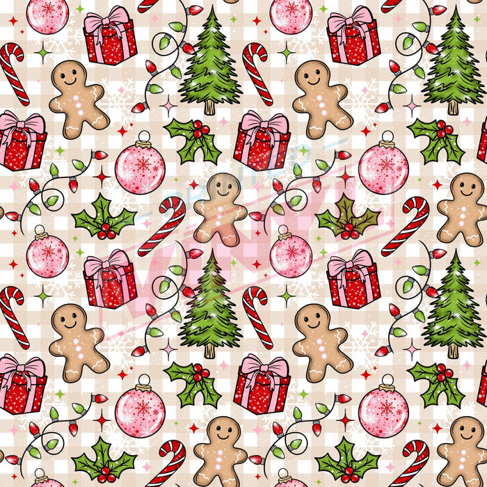 Printed Vinyl - Merry Little Christmas | Printed Vinyl from The Glitter Guy