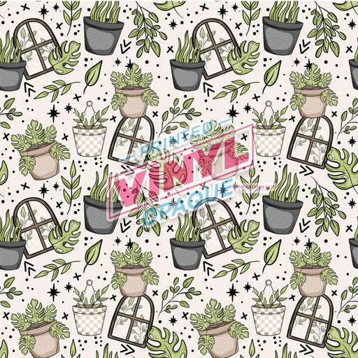 Printed Vinyl - Monstera Plants | from The Glitter Guy