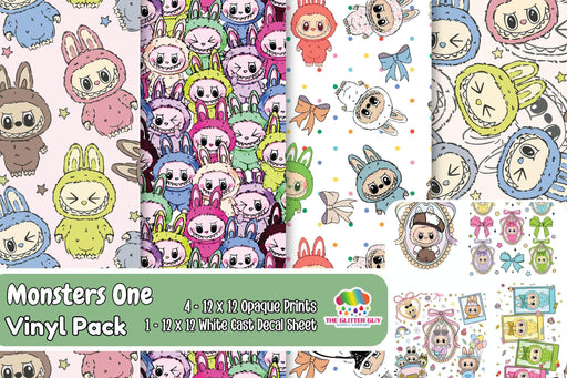 Printed Vinyl - Monsters One | Printed Vinyl from The Glitter Guy