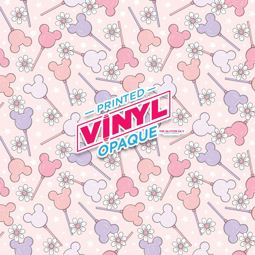 Printed Vinyl - Mouse Lollies | Printed Vinyl from The Glitter Guy