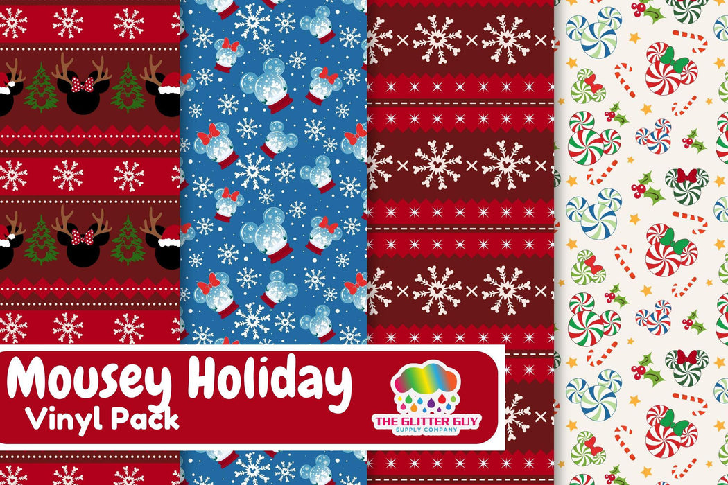 Printed Vinyl - Mousey Holiday | Printed Vinyl from The Glitter Guy