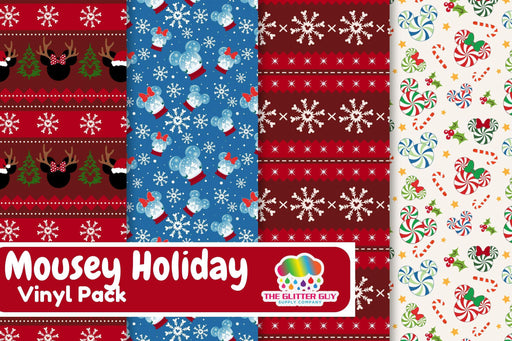 Printed Vinyl - Mousey Holiday | Printed Vinyl from The Glitter Guy