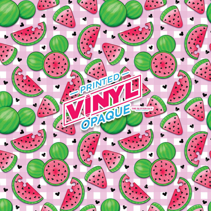 Printed Vinyl - Mousey Melons | Printed Vinyl from The Glitter Guy