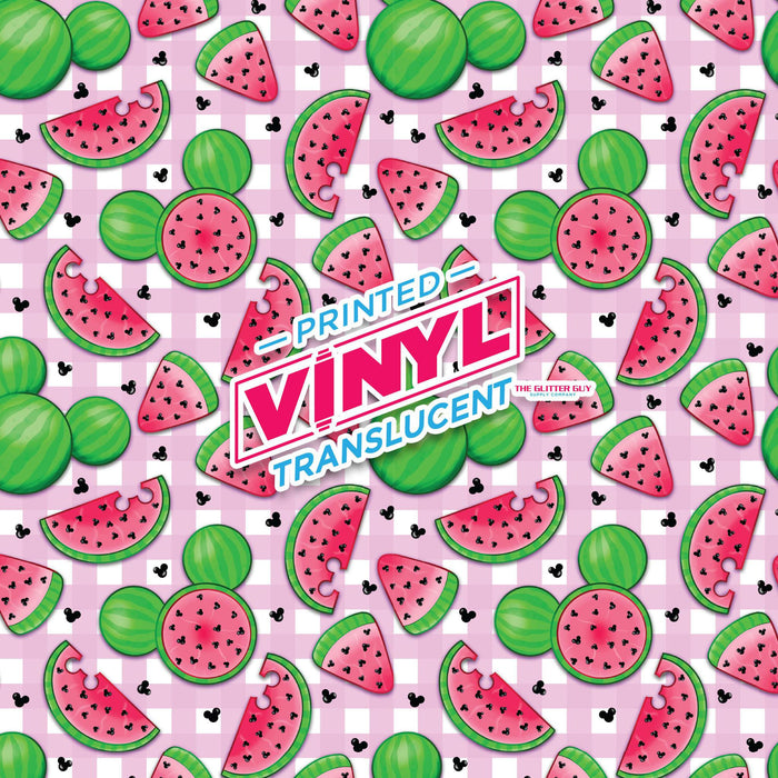 Printed Vinyl - Mousey Melons | Printed Vinyl from The Glitter Guy