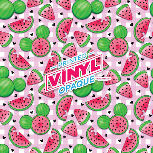 Printed Vinyl - Mousey Melons | Printed Vinyl from The Glitter Guy