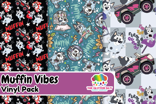 Printed Vinyl - Muffin Vibes | Printed Vinyl from The Glitter Guy