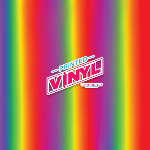 Printed Vinyl - Neon Ombre | Printed Vinyl from The Glitter Guy