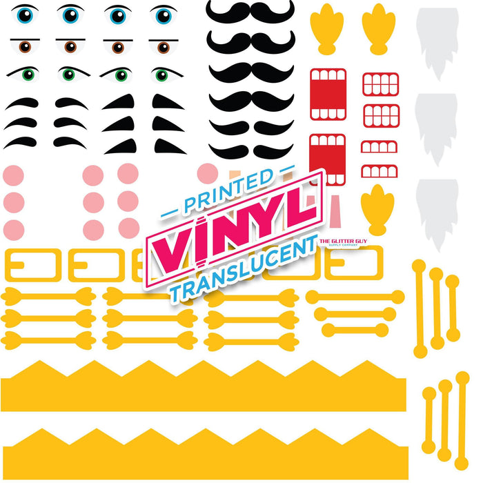 Printed Vinyl - Nutcracker Pieces | Printed Vinyl from The Glitter Guy