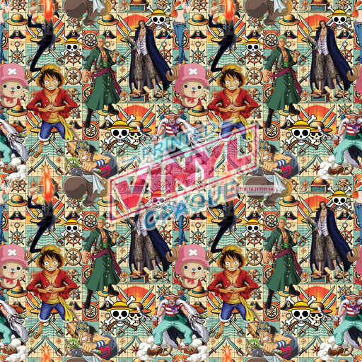 Printed Vinyl - One Piece | Printed Vinyl from The Glitter Guy