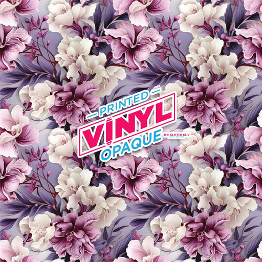 Printed Vinyl - Orchid Orchid | Printed Vinyl from The Glitter Guy