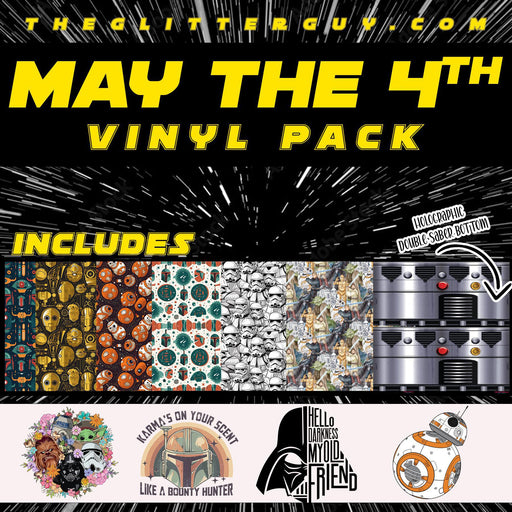 Printed Vinyl Packs - May The 4th Pack | Printed Vinyl from The Glitter Guy