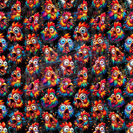 Printed Vinyl - Panic Chicken | Printed Vinyl from The Glitter Guy