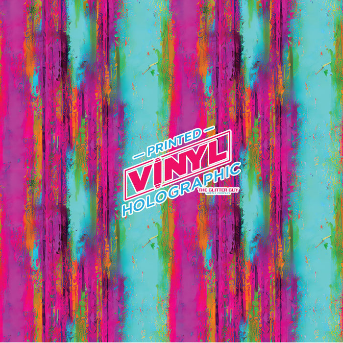 Printed Vinyl - Patina Rainbow | Printed Vinyl from The Glitter Guy