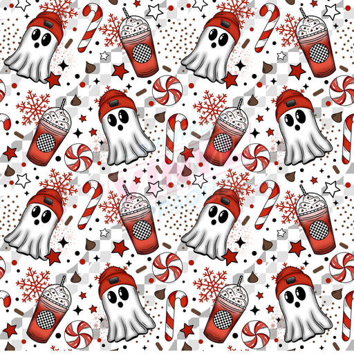 Printed Vinyl - Peppermint Ghostie | Printed Vinyl from The Glitter Guy