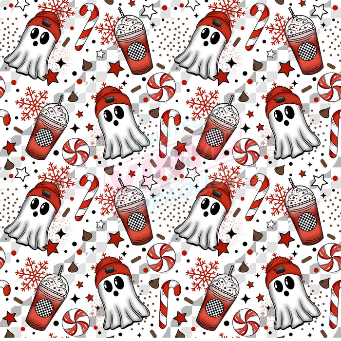 Printed Vinyl - Peppermint Ghostie | Printed Vinyl from The Glitter Guy