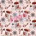Printed Vinyl - Peppermint Mocha Skelly | Printed Vinyl from The Glitter Guy