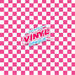 Printed Vinyl - Pink Checkered | Printed Vinyl from The Glitter Guy