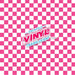Printed Vinyl - Pink Checkered | Printed Vinyl from The Glitter Guy
