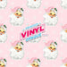 Printed Vinyl - Pink Santa | Printed Vinyl from The Glitter Guy