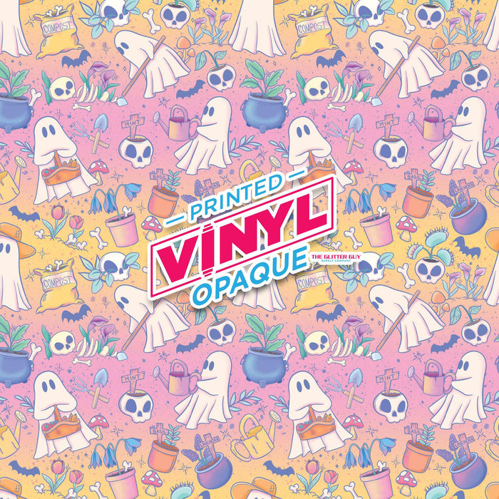 Printed Vinyl - Plant Boo | Printed Vinyl from The Glitter Guy