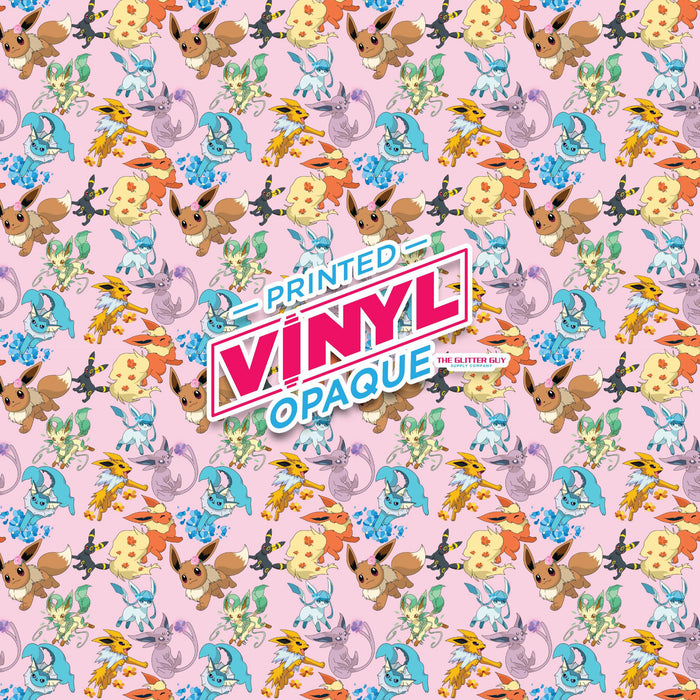 Printed Vinyl - Pocket Monster Vinyl Pack | Printed Vinyl from The Glitter Guy