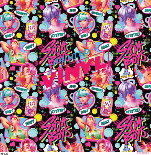 Printed Vinyl - Pop Boys | Printed Vinyl from The Glitter Guy