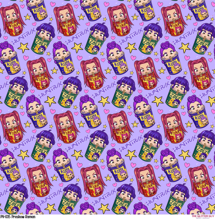 Printed Vinyl - Preshow Ramen | Printed Vinyl from The Glitter Guy