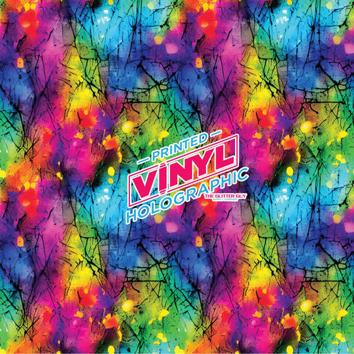 Printed Vinyl - Prism Break - Holographic | Printed Vinyl from The Glitter Guy