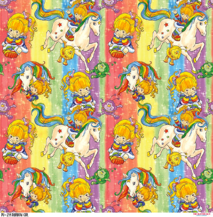 Printed Vinyl - Rainbow Girl | Printed Vinyl from The Glitter Guy
