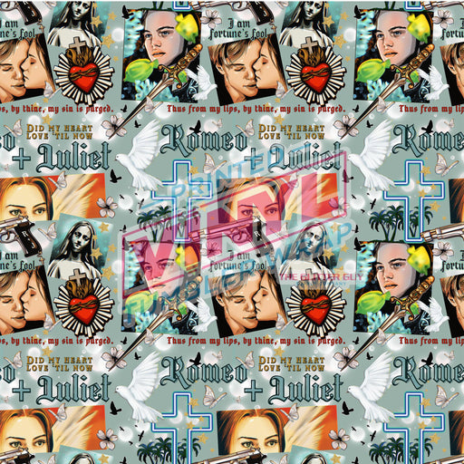 Printed Vinyl - Romeo & Juliet | Printed Vinyl from The Glitter Guy