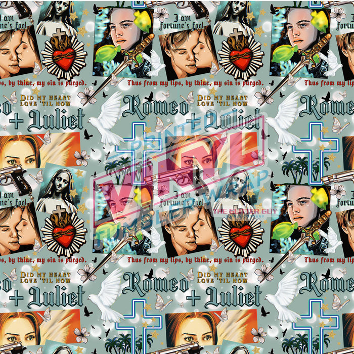 Printed Vinyl - Romeo & Juliet | Printed Vinyl from The Glitter Guy