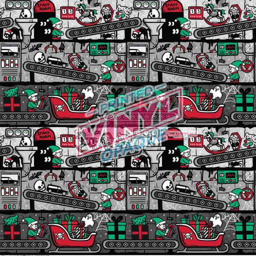 Printed Vinyl - Santa's Workshop | from The Glitter Guy