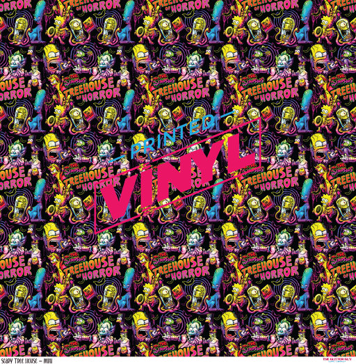 Printed Vinyl - Scary Tree House Mini | Printed Vinyl from The Glitter Guy