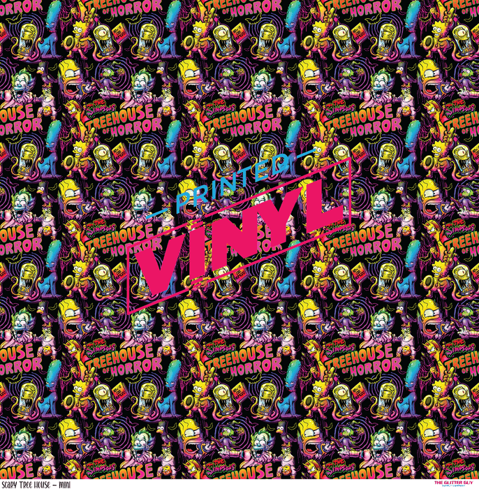 Printed Vinyl - Scary Tree House Mini | Printed Vinyl from The Glitter Guy