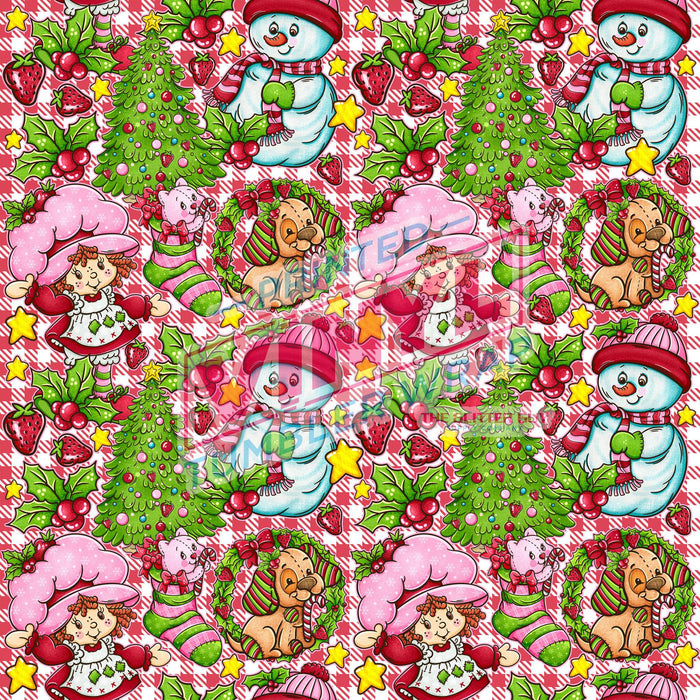 Printed Vinyl - Shortcake Christmas | Printed Vinyl from The Glitter Guy