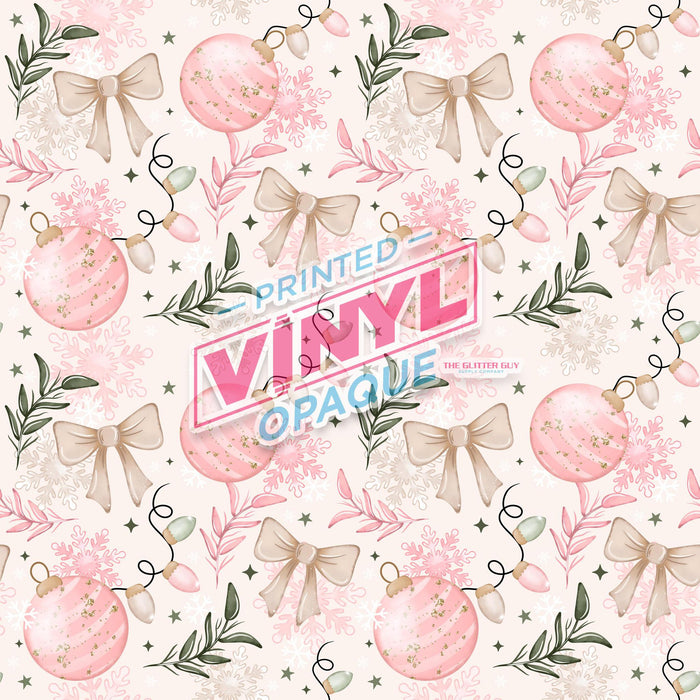 Printed Vinyl - Simple Christmas | Printed Vinyl from The Glitter Guy