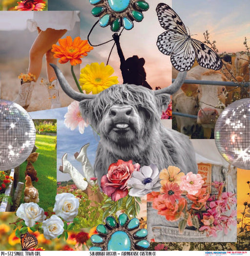 Printed Vinyl - Small Town Girl | Printed Vinyl from The Glitter Guy