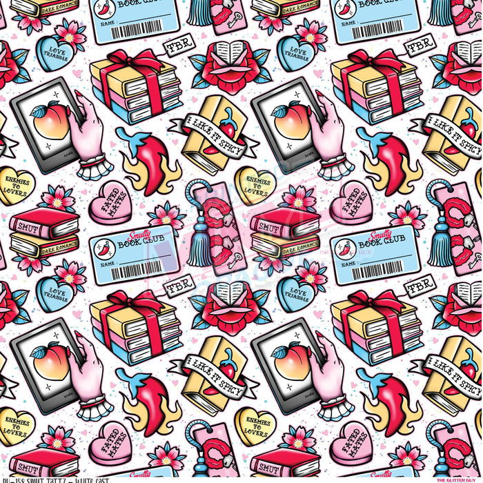 Printed Vinyl - Smut Book Tattzz | from The Glitter Guy