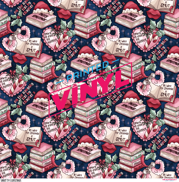 Printed Vinyl - Smutty Christmas | Printed Vinyl from The Glitter Guy