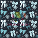 Printed Vinyl - Snowflake Bows | Printed Vinyl from The Glitter Guy