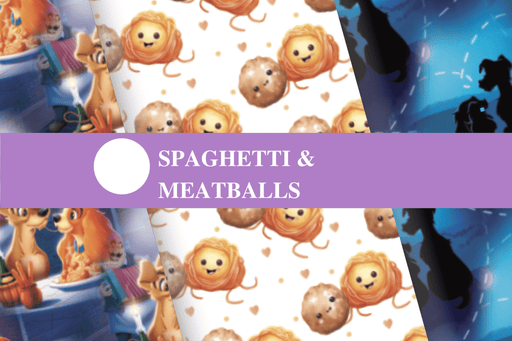Printed Vinyl - Spaghetti & Meatballs Tumbler Pack - With Gemma | Printed Vinyl from The Glitter Guy