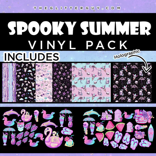 Printed Vinyl - Spooky Summer Pack | Printed Vinyl from The Glitter Guy