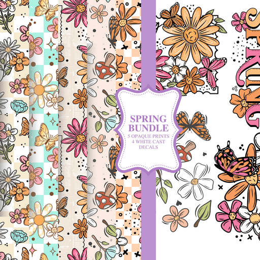 Printed Vinyl - Spring Bundle | Printed Vinyl from The Glitter Guy