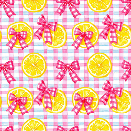 Printed Vinyl - Summer Lemons | Printed Vinyl from The Glitter Guy