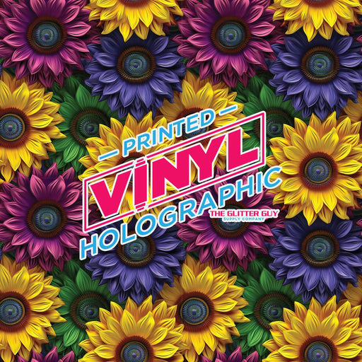 Printed Vinyl - Sunflower Colors | Printed Vinyl from The Glitter Guy