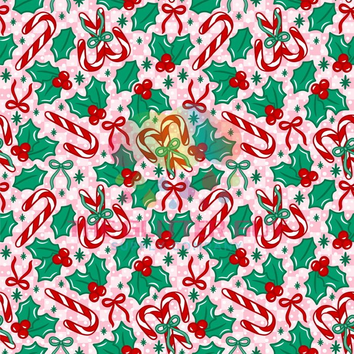 Printed Vinyl - Sweet Holly Traditional | Printed Vinyl from The Glitter Guy