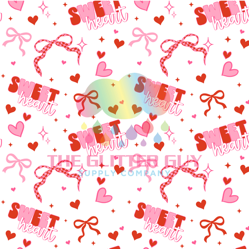 Printed Vinyl - Sweetheart Bows | Printed Vinyl from The Glitter Guy