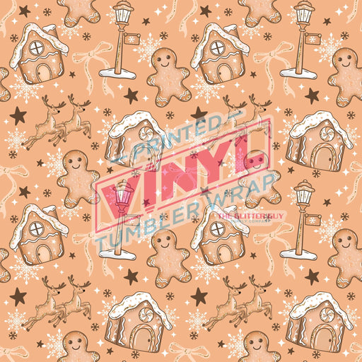 Printed Vinyl - Tan North Pole | Printed Vinyl from The Glitter Guy
